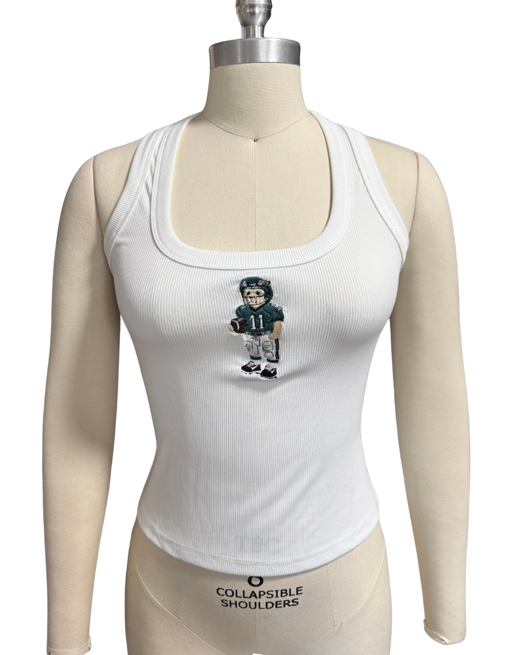 Eagles Embroidered Tank - M