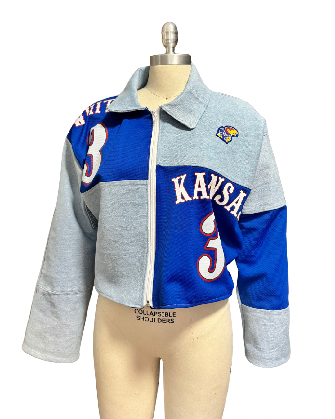 Denim Jersey Jacket