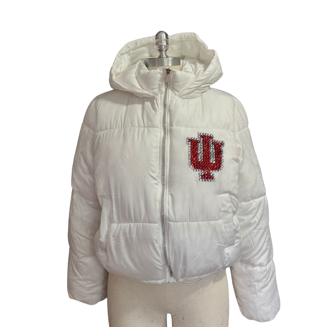Rhinestone Winter Coat