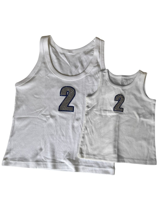 Mommy + Me Rhinestone Tank