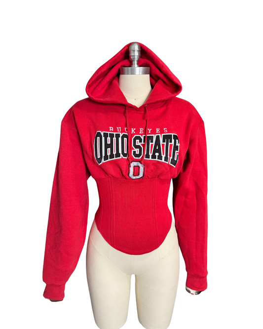 Ohio Corset Hoodie - M