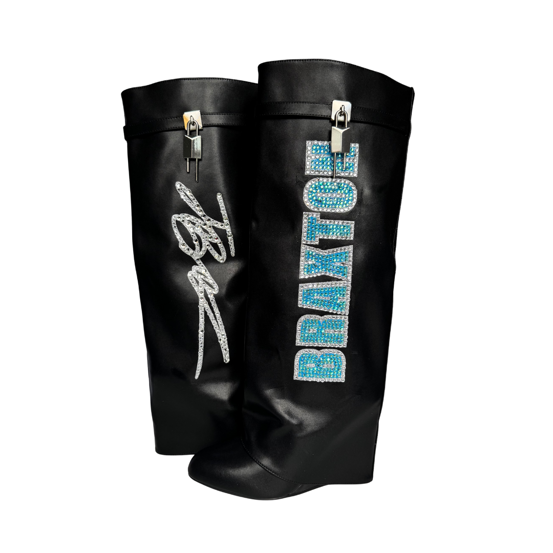 Rhinestone Boots